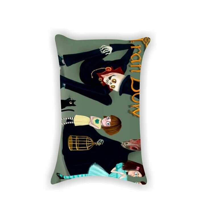Подушка Фрэн Боу, Fran Bow №6, Картинка с одной стороны