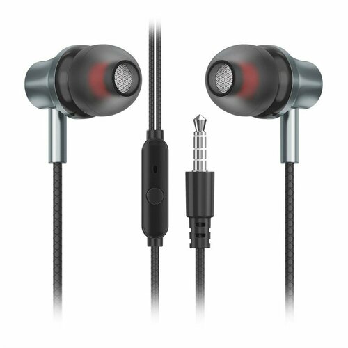 Наушники Smartbuy M100 внутриканальная гарнитура серый 42300₽