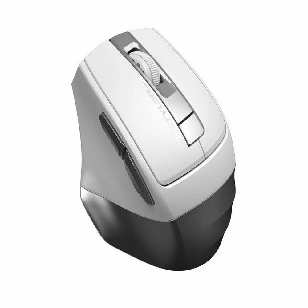 Мышь A4Tech Fstyler FG35 серебристый/белый оптическая (2000dpi) беспроводная USB (6but) — фото 2