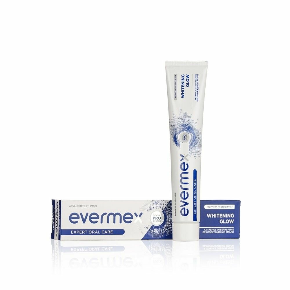 Зубная паста Evermex Whitening Glow 75 мл