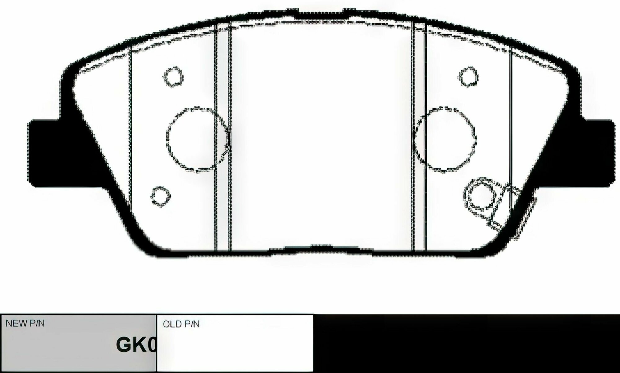 Тормозные колодки дисковые передние Hyundai Sonata V, KIA