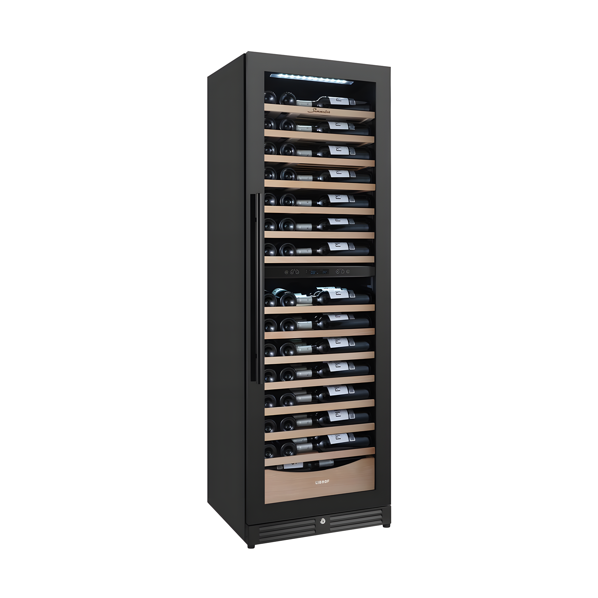 Винный шкаф Libhof Sommelier SMD-110 slim black — фото 15