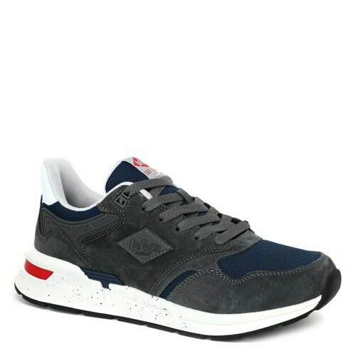 Кроссовки Lee Cooper Lee Cooper 22LC047, размер 42, серый кроссовки kinetix cooper pr black