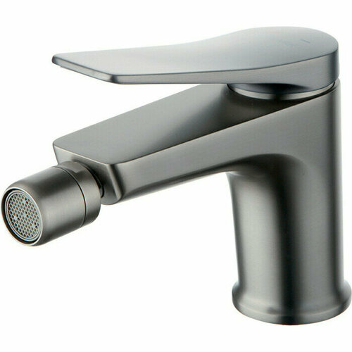 фото Смеситель lemark bronx lm3708gm для биде, графит