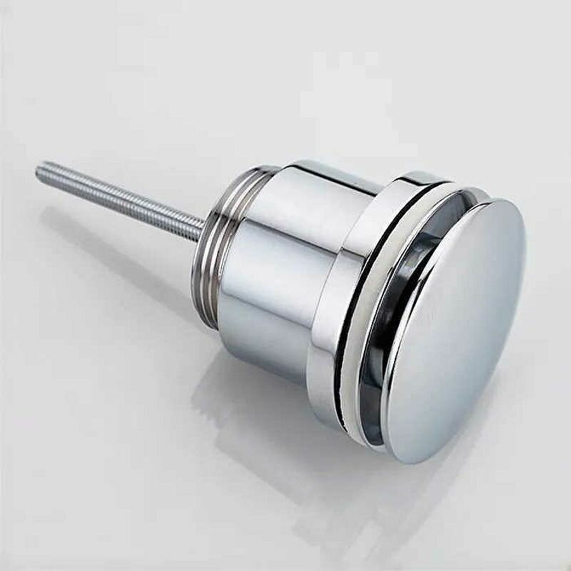 Донный клапан click-clack хром — фото 1