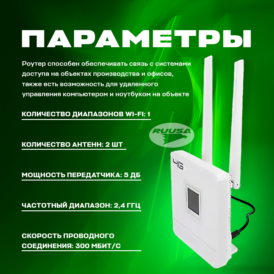 Беспроводной роутер Wi-Fi с поддержкой USB-модемов и SIM-карт — фото 1