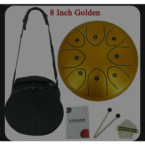 Глюкофон барабан 8 лепестков диаметр 16 см для йоги и медитации 2690₽