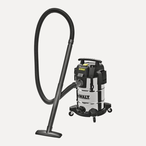 Изображение товара Строительный пылесос DeWALT DXV30SAPTA-QT, мощность 750Вт, объем 30л