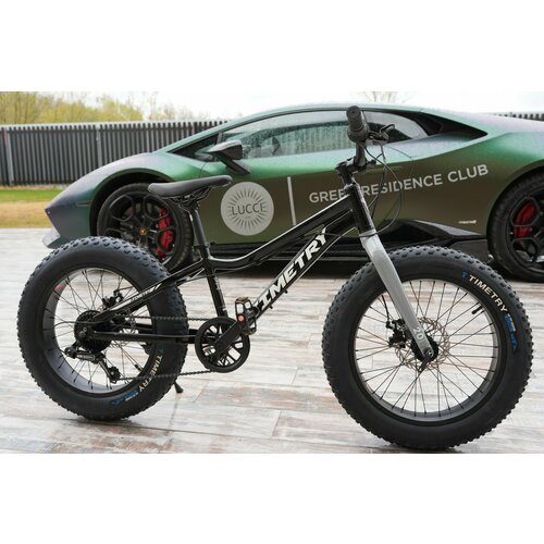 Велосипед фэтбайк Fatbike Time Try TT2157s 20 Алюминиевая рама 12 черный 26500₽
