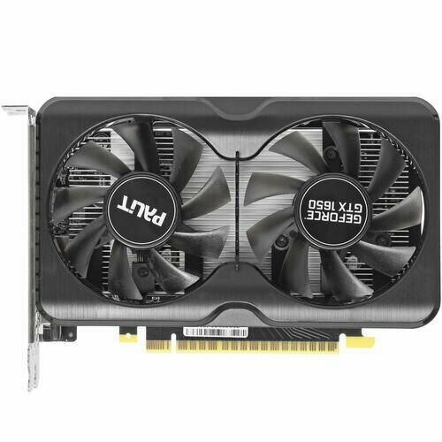 Видеокарта Palit GeForce GTX 1650 Gaming Pro NE6165001BG1-1175A - PCI-E 30 4 ГБ GDDR6 128 бит DisplayPort x2 HDMI GPU 1410 МГц 2753200₽