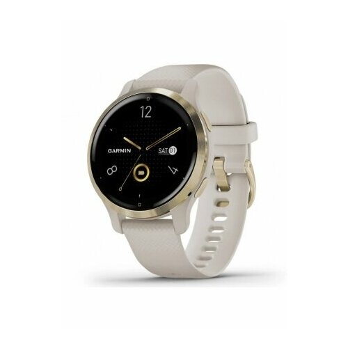 Умные часы Garmin Venu 2S Silicone Band 010-02429-11 Light Gold BezelLight Sand Case 3999000₽