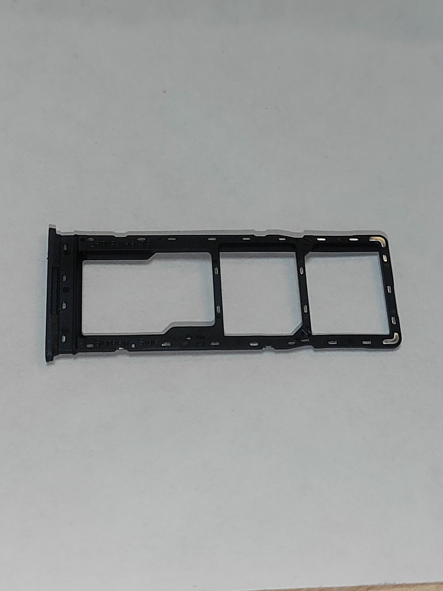 Сим лоток tecno spark 20 черный — фото 1