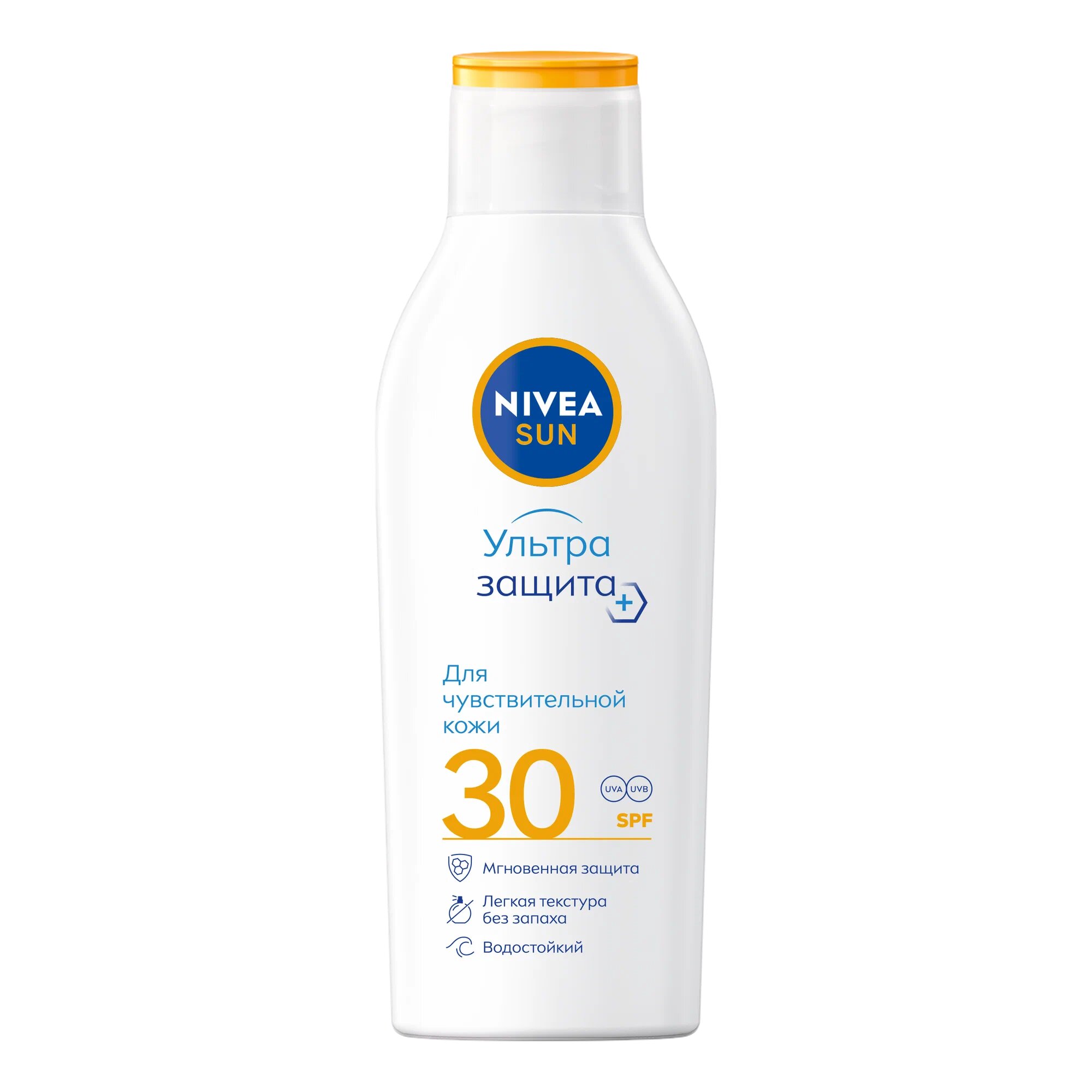 Солнцезащитный лосьон SPF 30 "Ультра защита" для чувствительной кожи Nivea Sun