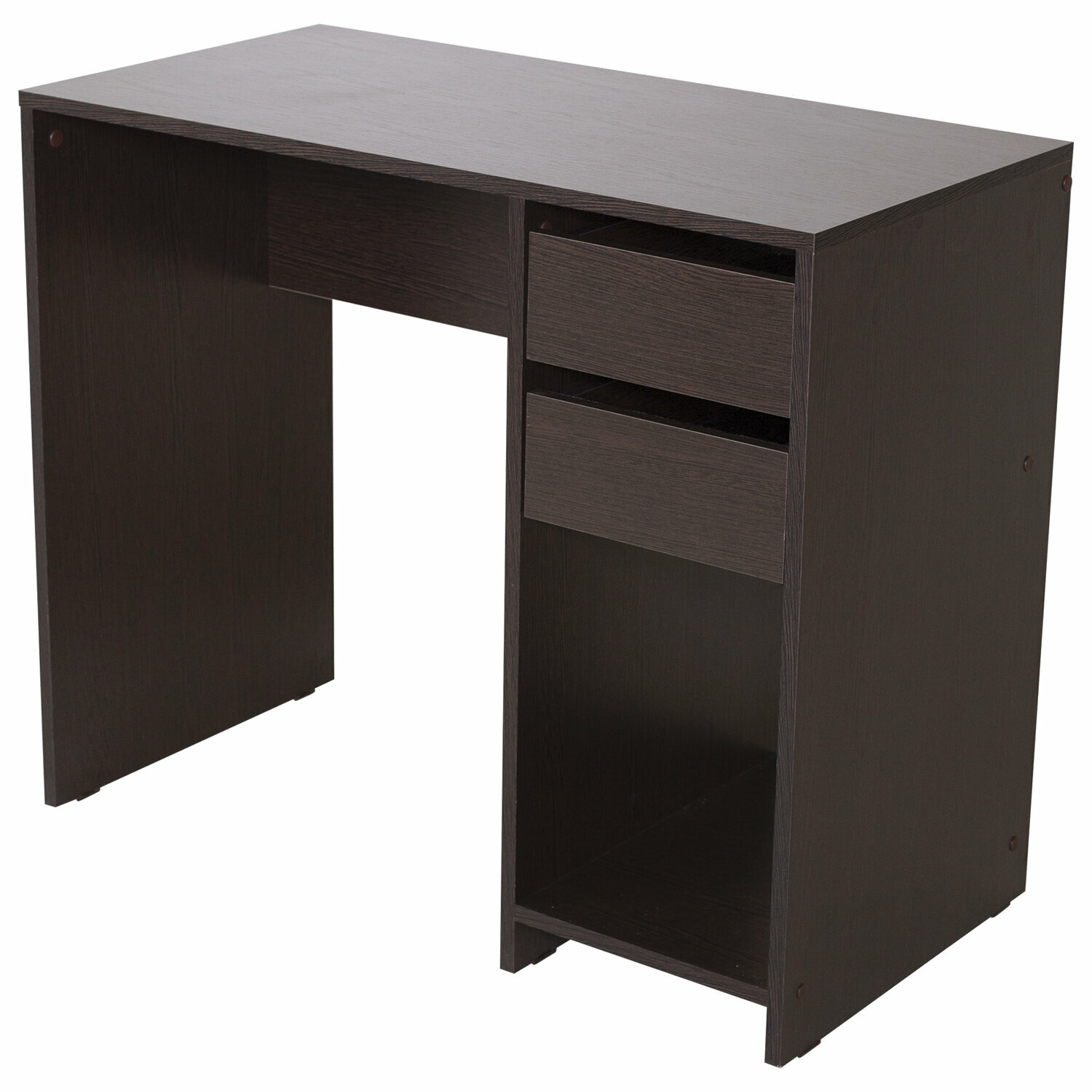 Стол письменный Brabix Scandi CD-017 900х450х750 мм, 2 ящика, венге (ЦБ013706-3)