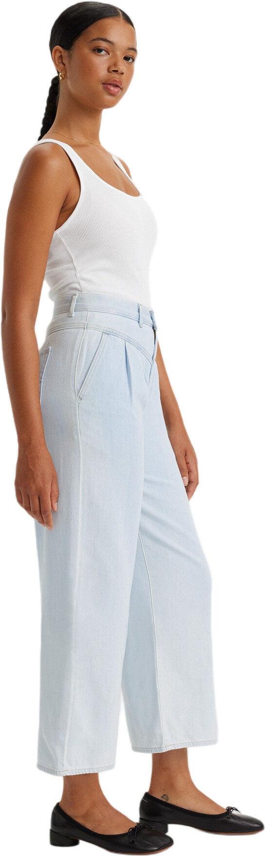 Джинсы Levi's Women Baggy Featherweight Jeans, размер 28/28, голубой — фото 1