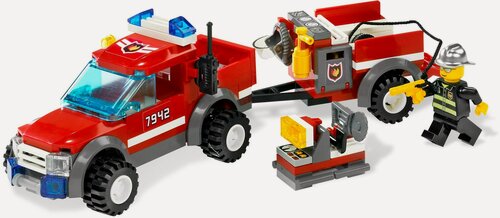 Изображение товара Конструктор LEGO Лего 7942 Спасательный пожарный внедорожник