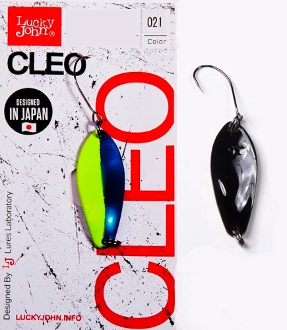 Блесна колеблющаяся Lucky John Cleo 021 длина 34 мм вес 3.5 г