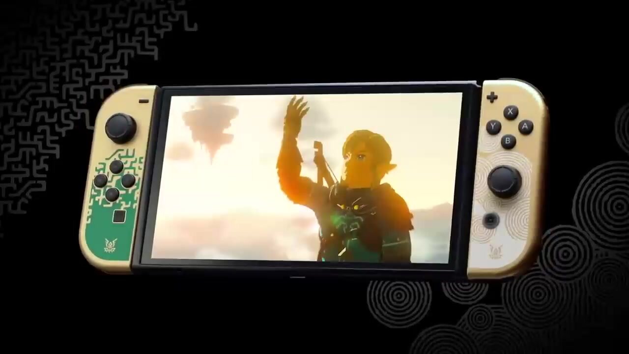 Игровая приставка Nintendo Switch OLED 64 ГБ, The Legend of Zelda: Tears of the Kingdom — фото 1
