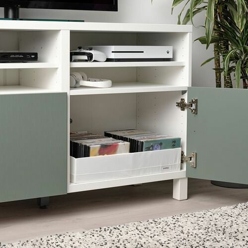 Ящик для хранения икеа STUK, 34х51х10 — фото 1