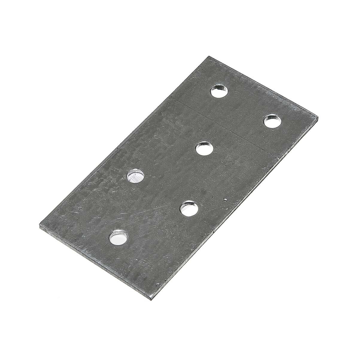 Пластины крепежные 40х80х1,5 (10шт/упаковка) перфорированные — фото 1
