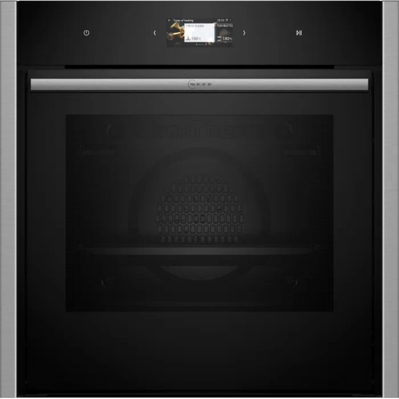 Электрический духовой шкаф Neff B64CS71N0, черный/нержавеющая сталь