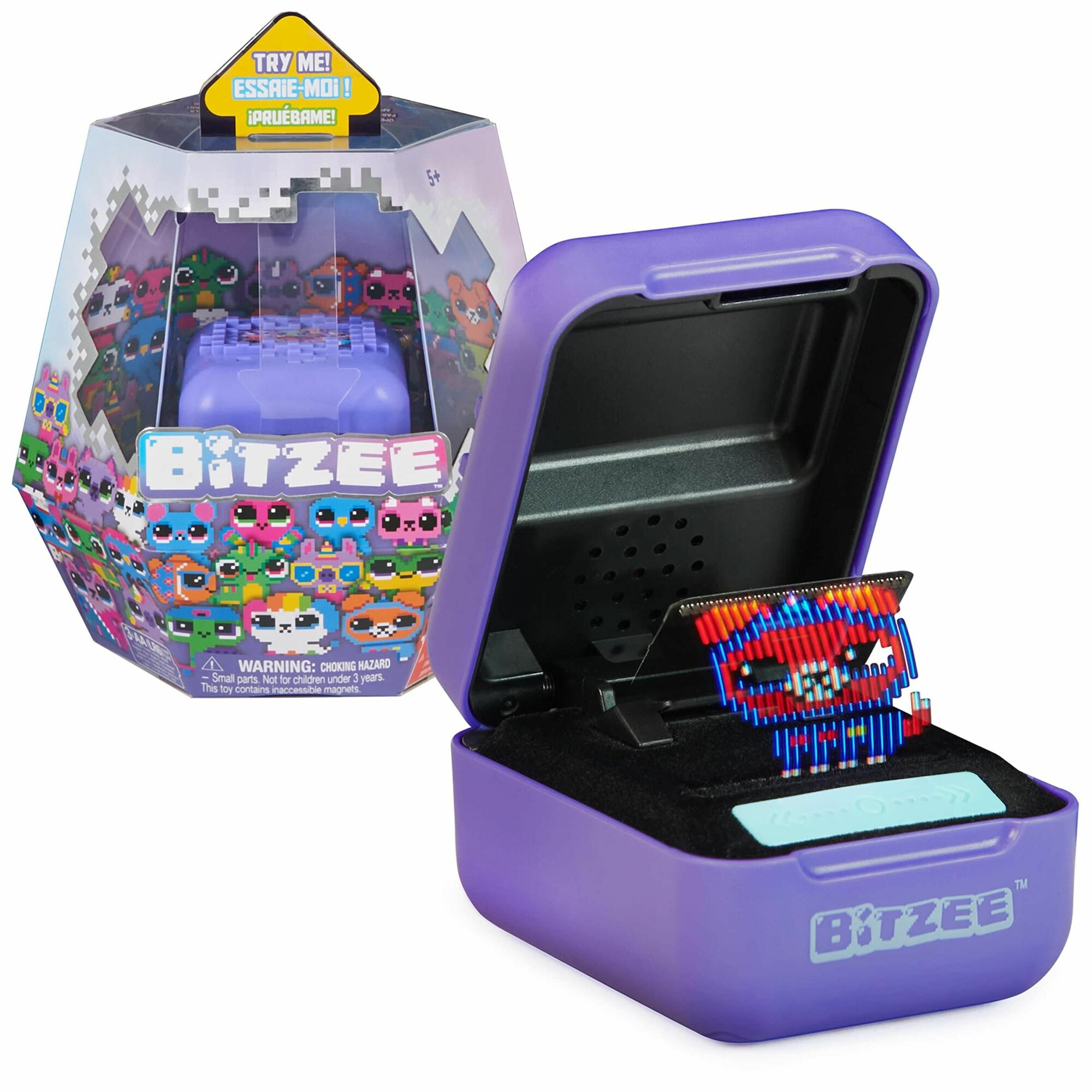 Spin Master Bitzee Interactive Toy Digital Pet / Электронные Интерактивные Цифровые Игрушки-сюрпризы Для Детей С Множеством Различных Виртуальных Животных, Подходящие Для Детей От 3 Лет И Старше
