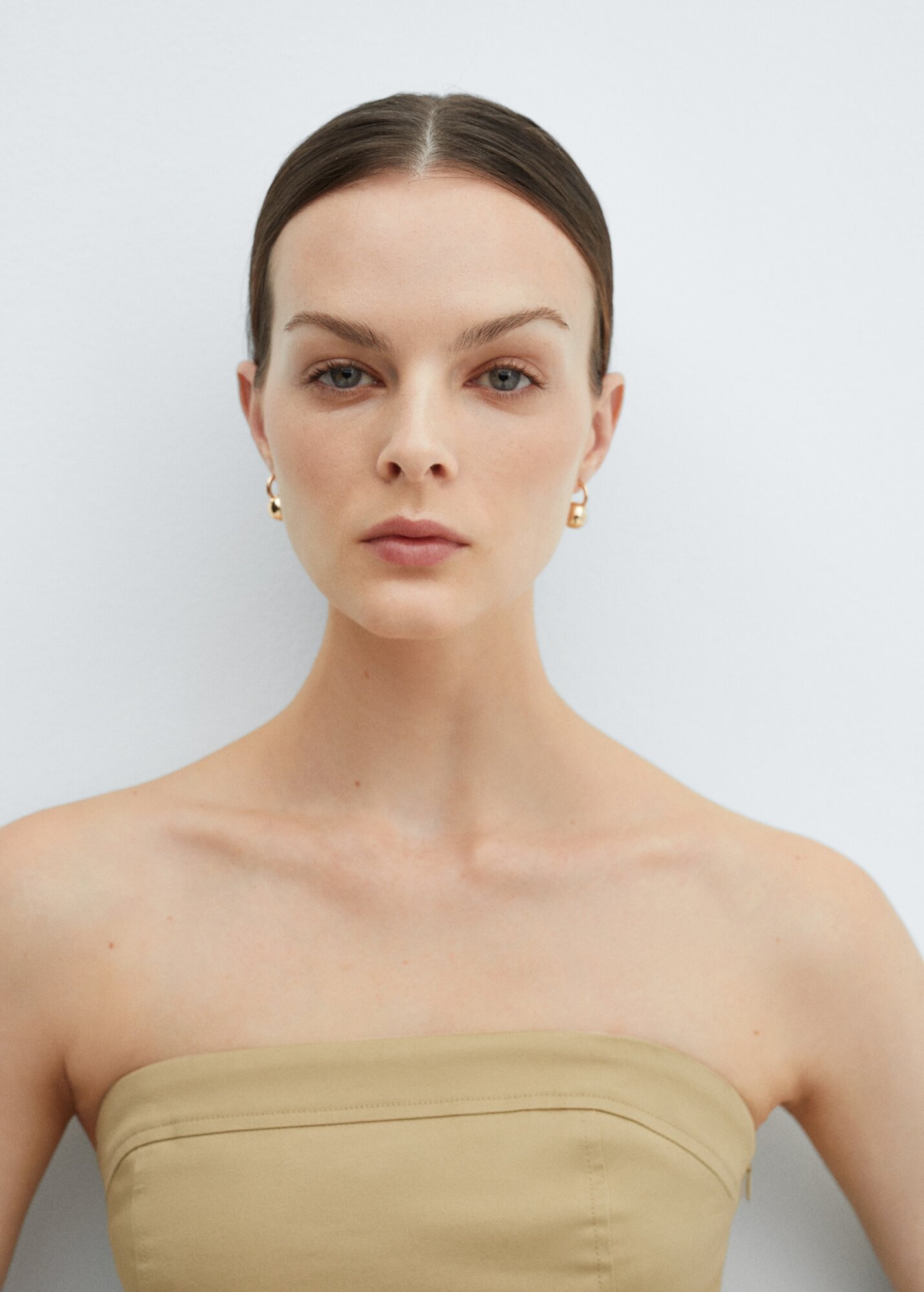 Комбинезон MANGO, размер 21, песочный — фото 1