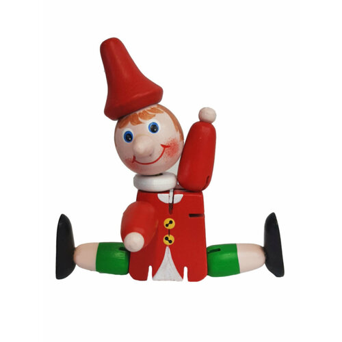 Буратино игрушка трансформер кукла деревянная 880₽