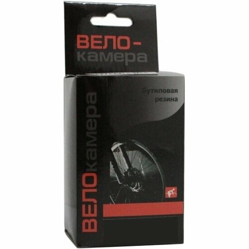 Камера велосипедная Sunchase бутиловая 20х1 3/8, 37-451, F/V