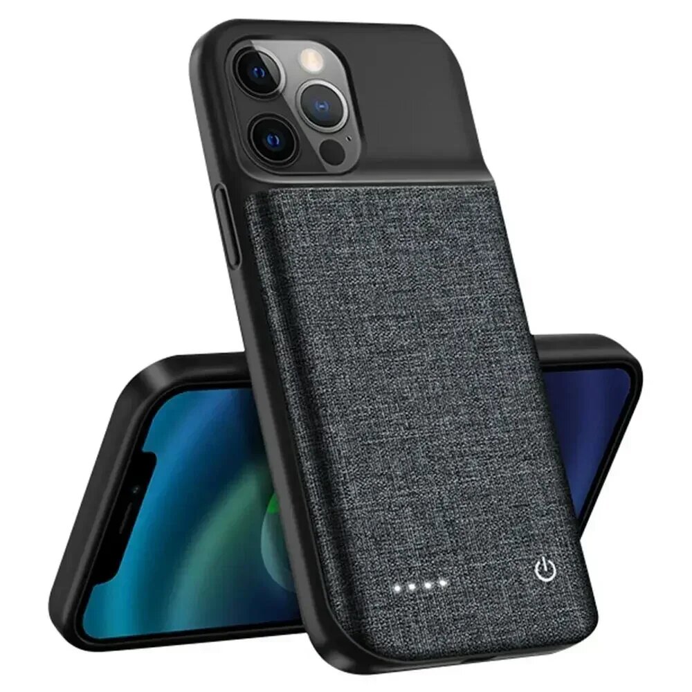 Чехол с зарядным устройством для IPhone 11 12 13 14 Pro Max XR XS Max, 10000 мАч, For iPhone 12