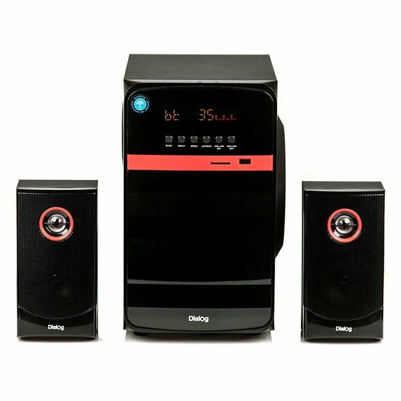 Dialog Компьютерная акустика Progressive AP-240B, чёрный