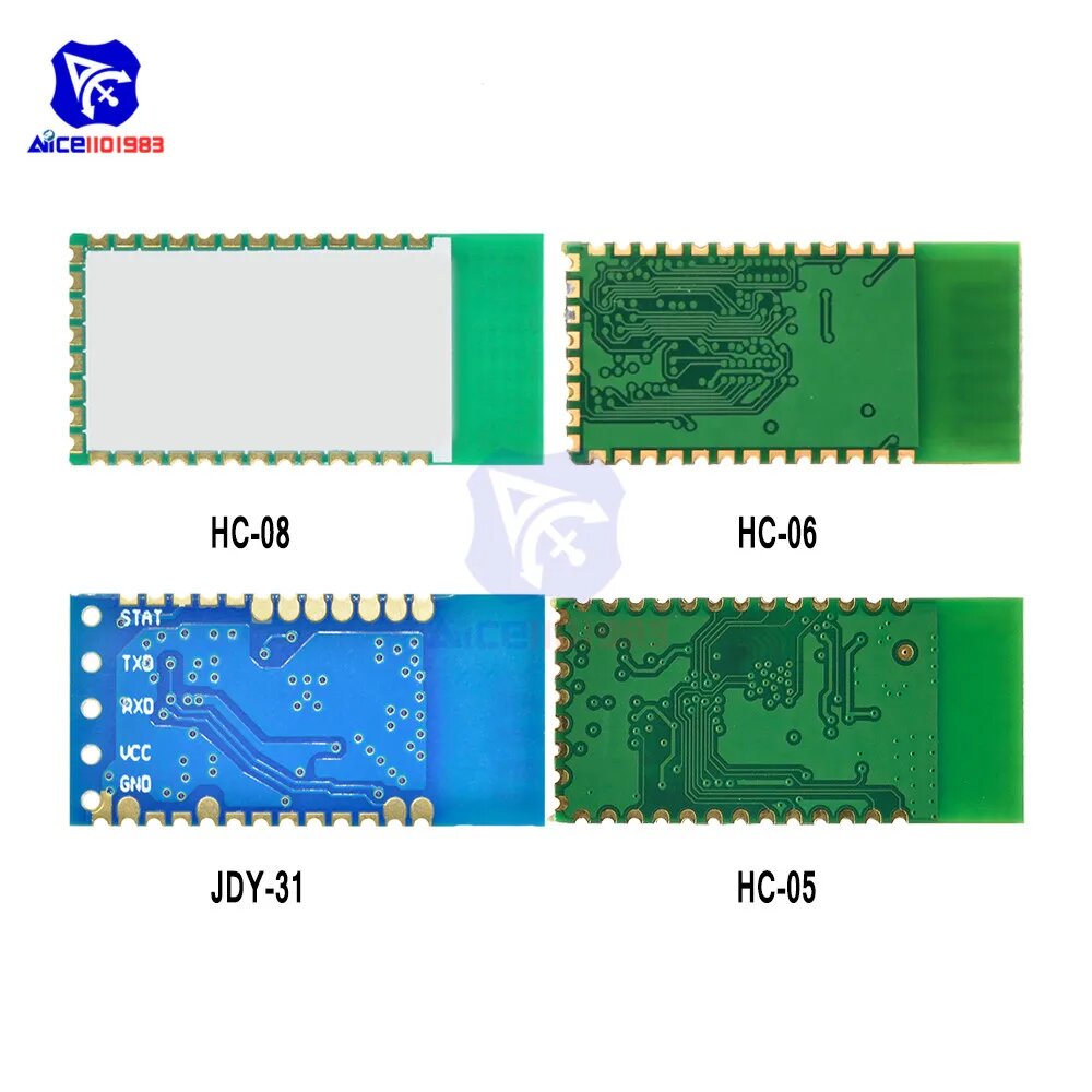 Беспроводной радиочастотный модуль трансивера diymore с Bluetooth, серийный модуль RS232 TTL для фото-и фотографий, фотография, фотосессия CC2540, CC2541 для Arduino, JDY-31 CC2541 — фото 1