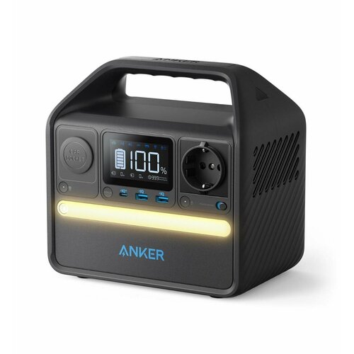 Портативная зарядная станция Anker 521 емкостью 256 Втч с выходом переменного тока 220 В 36500₽
