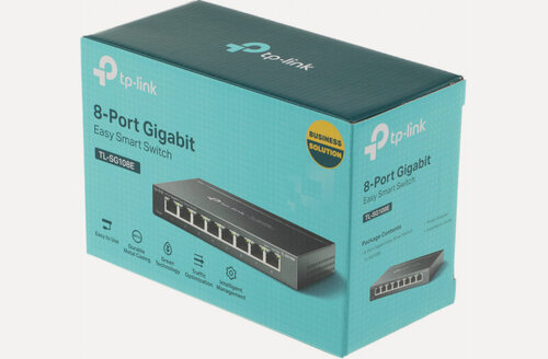 Изображение товара Коммутатор управляемый TP-Link TL-SG108E