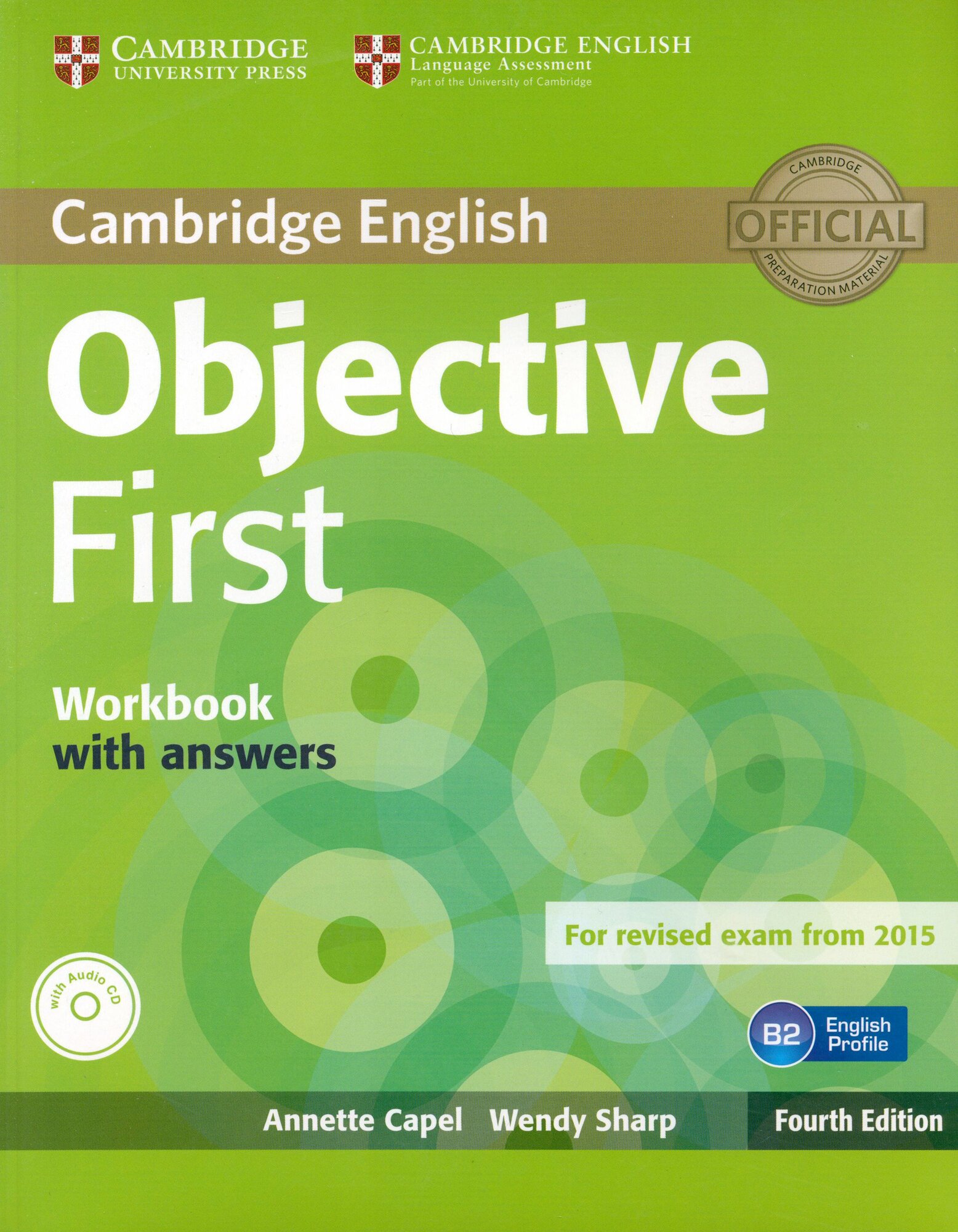 Objective. 4th Edition. First. Workbook with answers (+CD) / Рабочая тетрадь