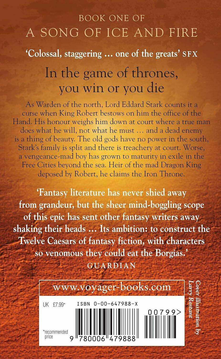 George Martin. A Game of Thrones Book 1 (George R. R. Martin) Игра Престолов Книга 1 (Джордж Р. Р. Мартин)/ Книги на английском языке — фото 1