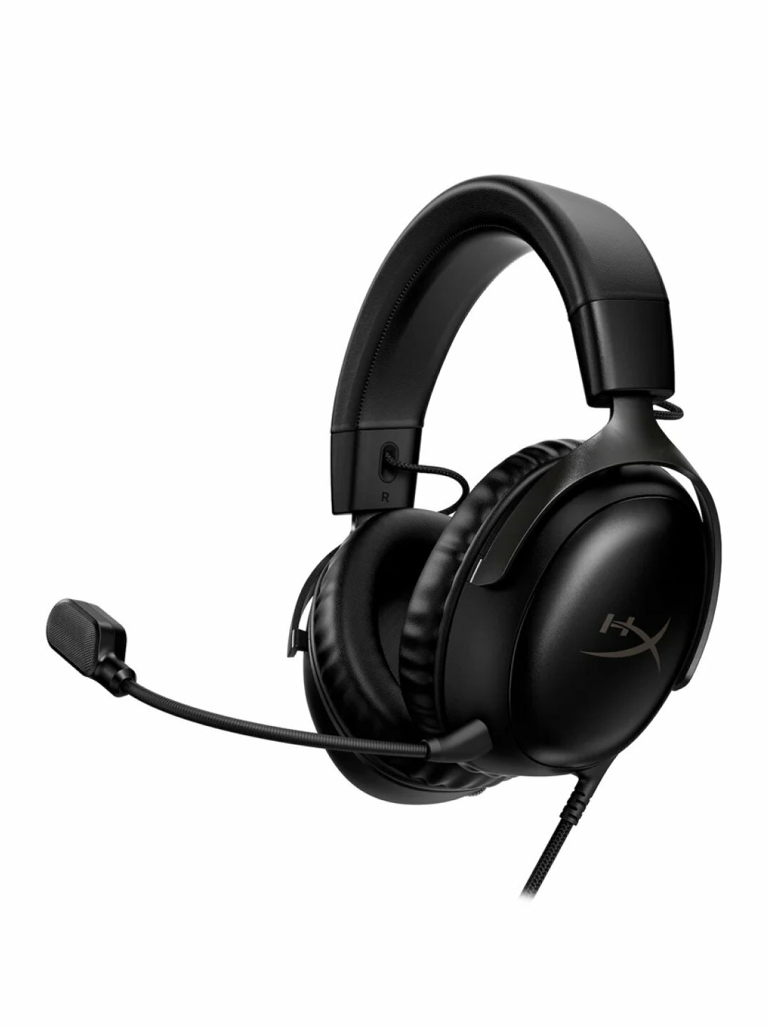 Игровые, проводные наушники HyperX Cloud III 7.1, гарнитура игровая 727A8AA, черный — фото 1