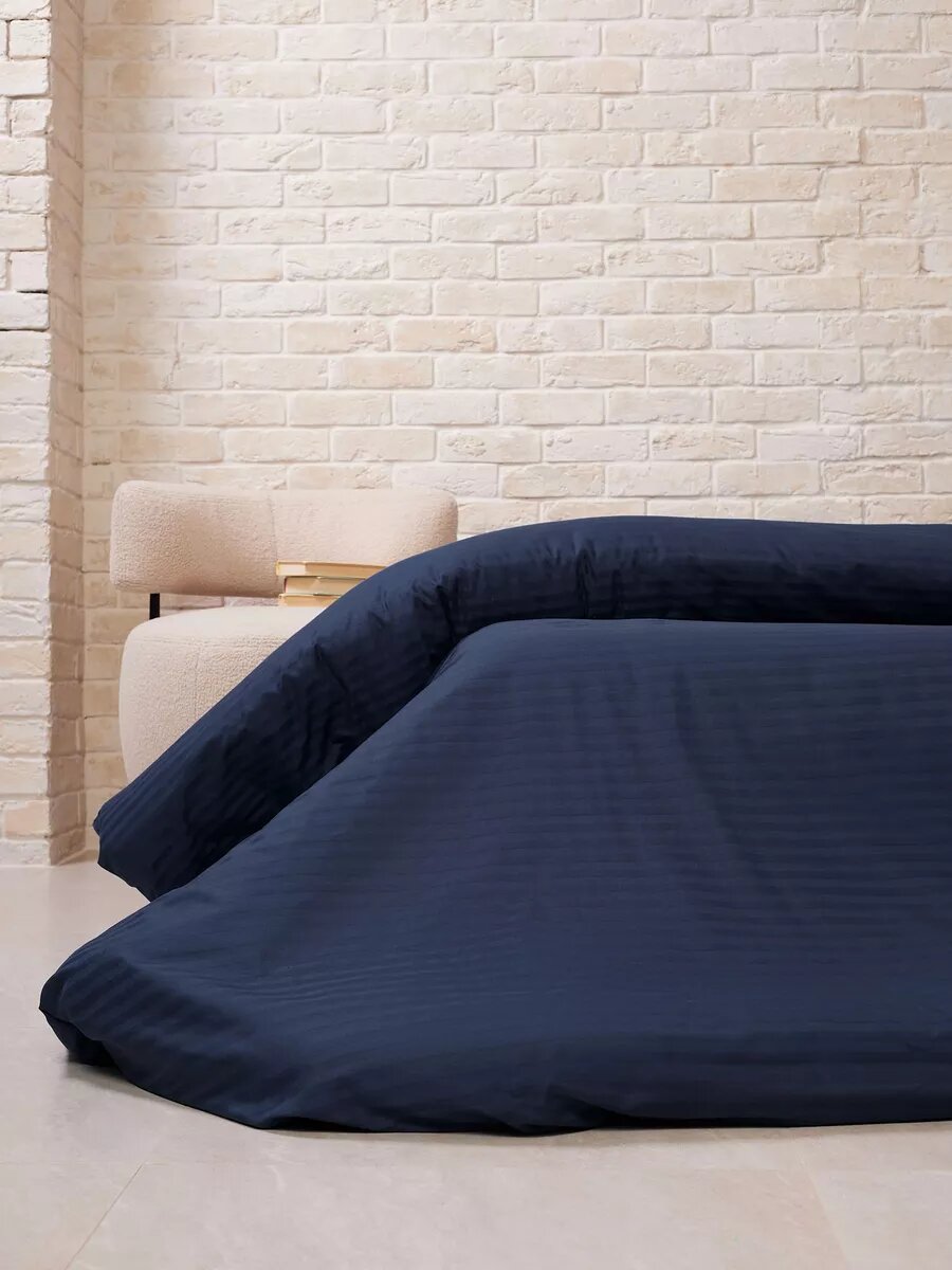 Пододеяльник SANPA HOME, 200х220 см, евро, на молнии, Сатин Делюкс, 100% хлопок