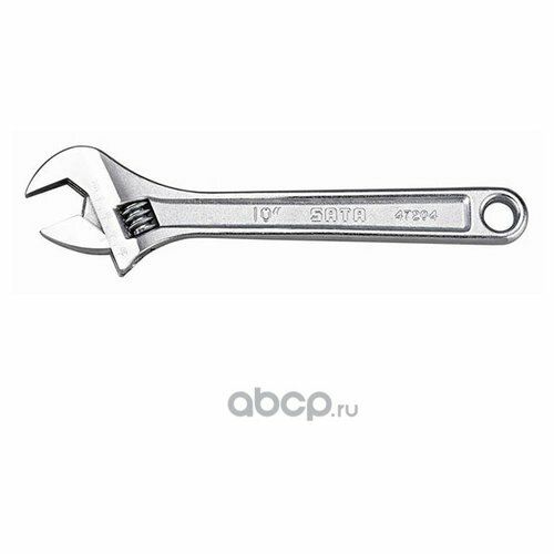 Ключ разводной 24 (610/65.0/35.1мм. рук. мет.) Sata 47208