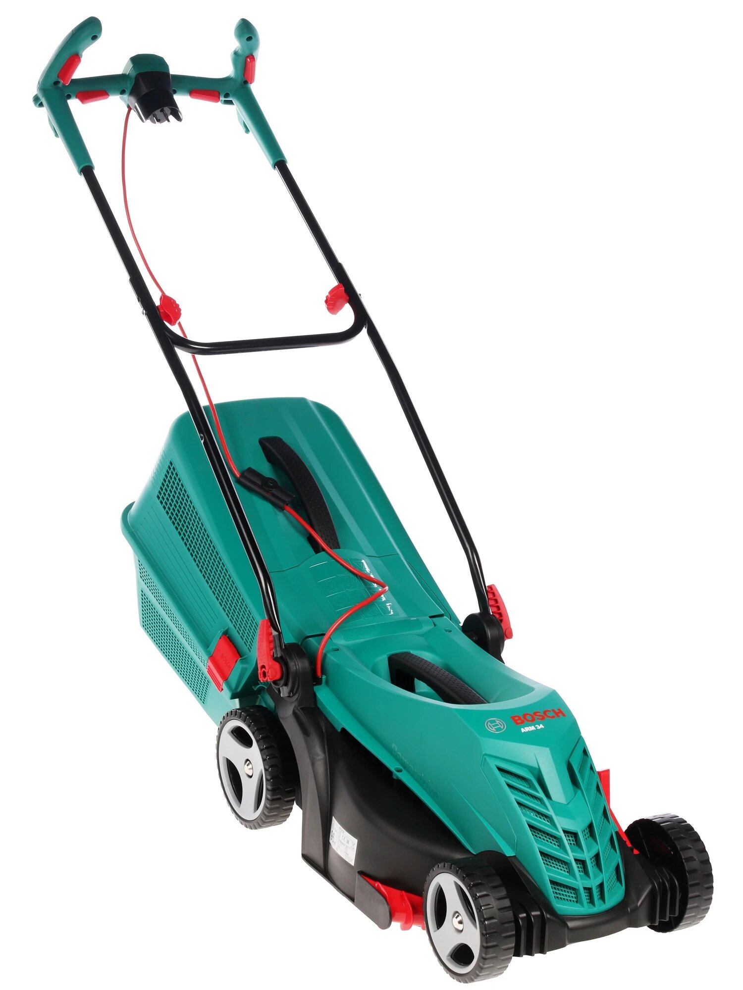 Электрическая газонокосилка Bosch ARM34 1300Вт ширина скашивания 34см