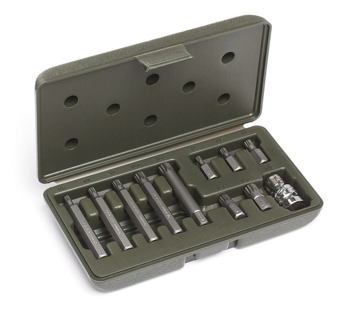 Набор вставок 3/8 SPLINE длина 30 мм и 75 мм 11 предметов 626791