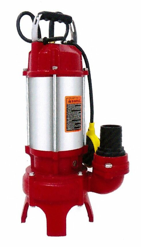 Фекальник насос 1500 вт. с измельчителем (чугун) VERPUMP SUPERCUT1500-C