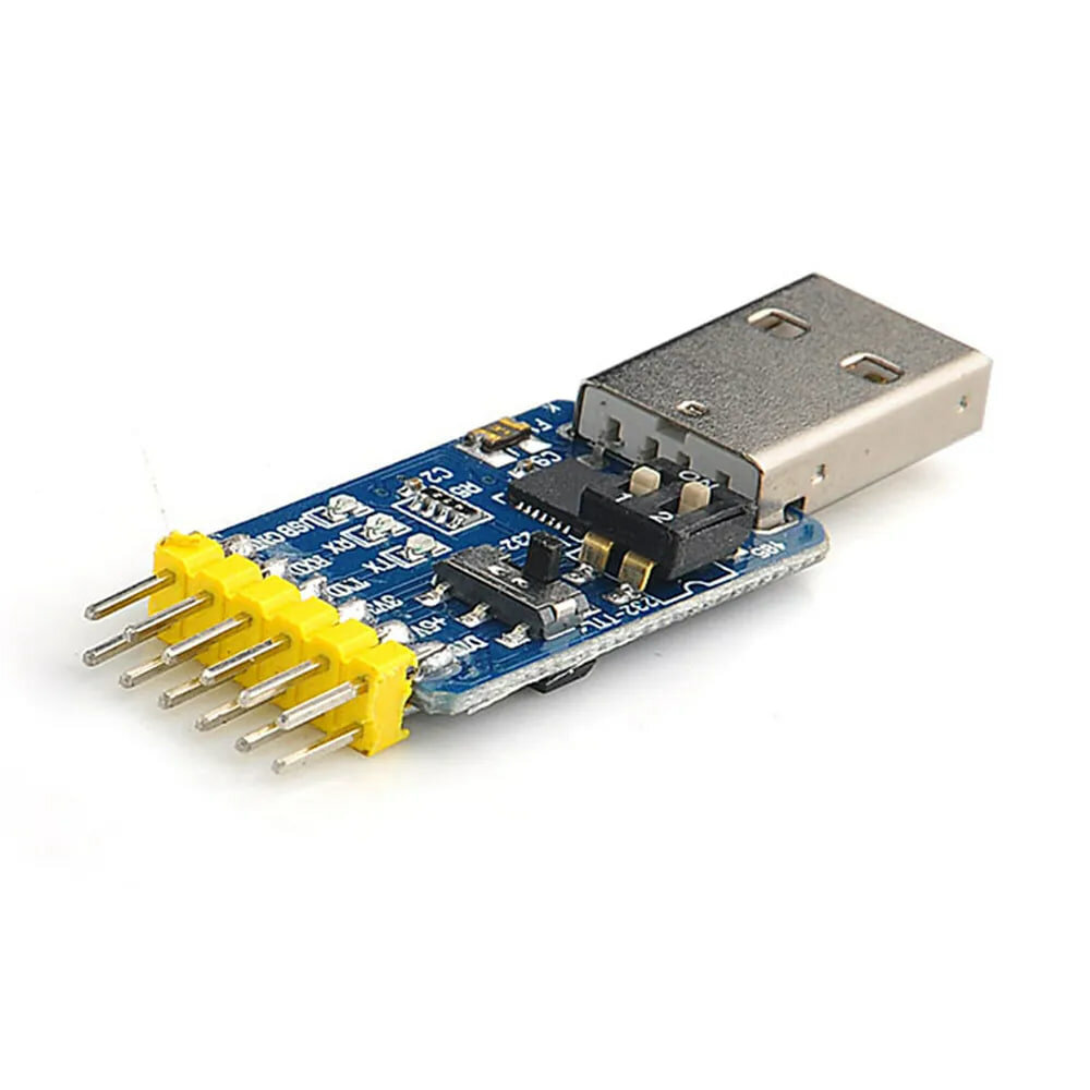 Многофункциональный USB UART модуль 6-в-1 CP2102 (USB → TTL / RS232 / RS485, 3.3В / 5В) — фото 1