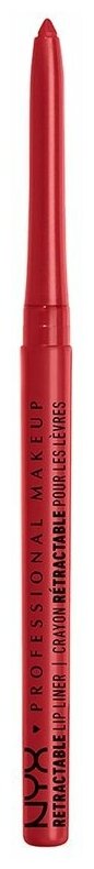 NYX professional makeup Карандаш для губ Retractable Lip Liner, Red 11