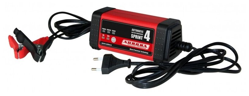 Интеллектуальное зарядное сетевое устройство AURORA SPRINT 4 automatic (12В)