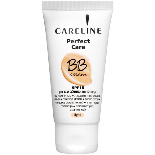 Careline BB крем Perfect Care, SPF 15, 50 мл, оттенок: light
