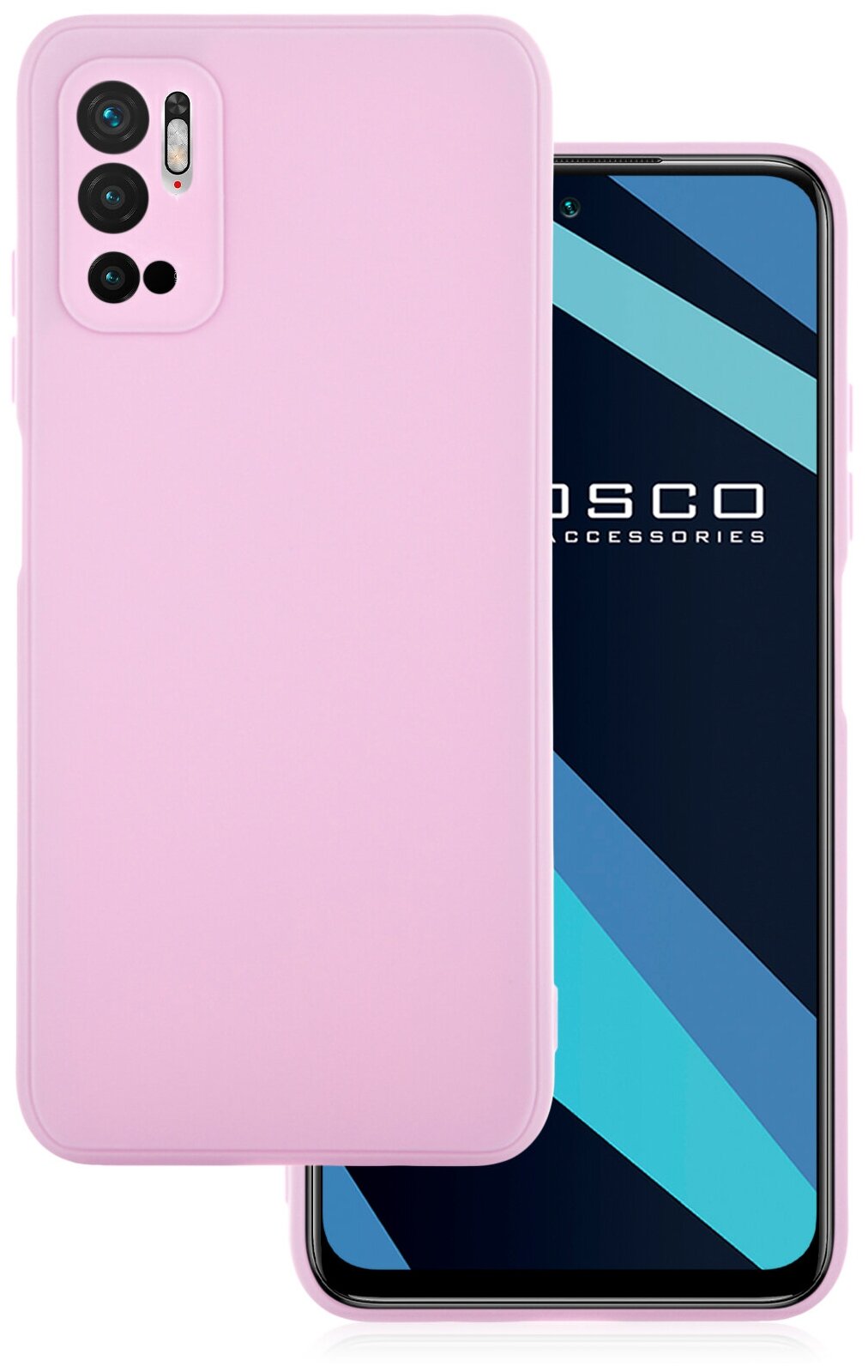 Силиконовый чехол ROSCO для Xiaomi Poco M3 Pro Redmi Note 10T и Redmi Note 10 5G (Сяоми Поко М3 Про Ксиаоми Редми Ноут 10Т и Нот 10 5G)