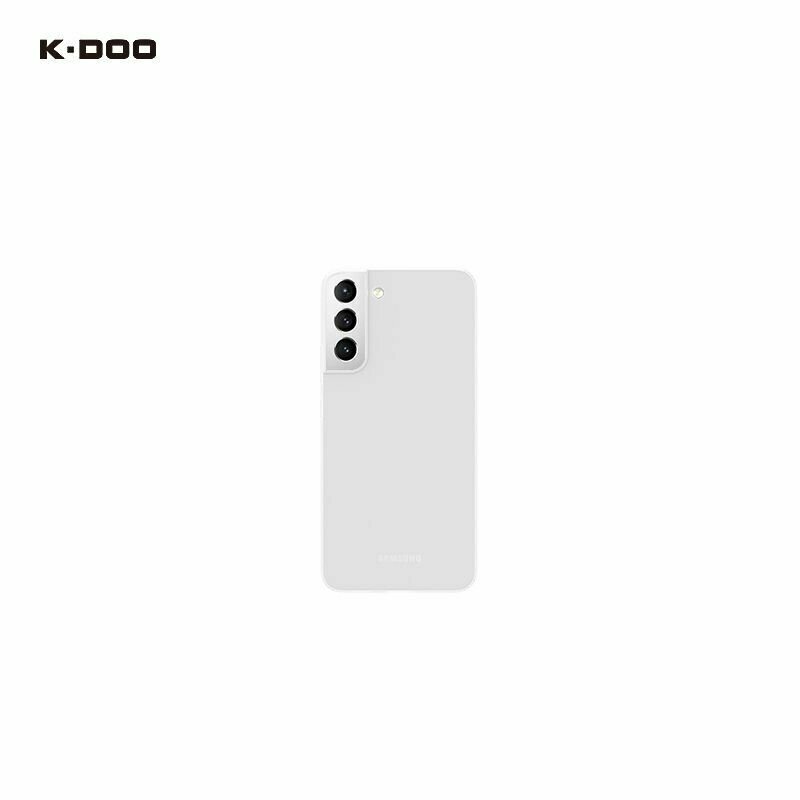 Чехол K-DOO Air Skin для смартфона Samsung S22, белый прозрачный