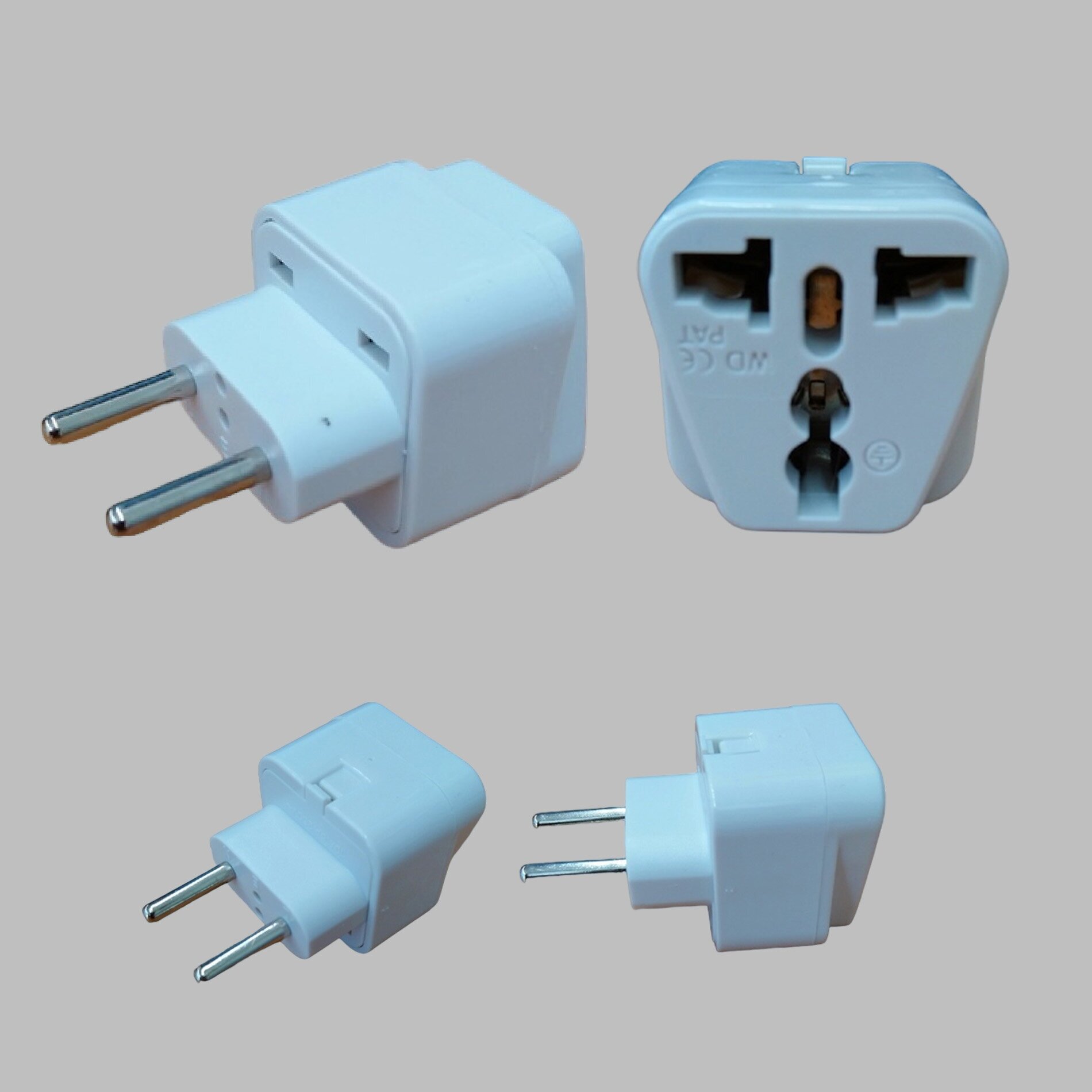 Переходник в розетку, адаптер сетевой, адаптер для розеток andowl adapter plug Q-CT550