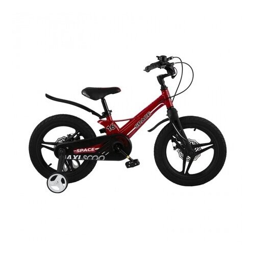 фото Детский велосипед maxiscoo space deluxe 16" красный